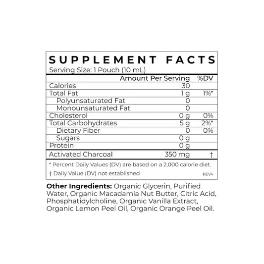 Cymbiotika Activated Charcoal (single) 10ml