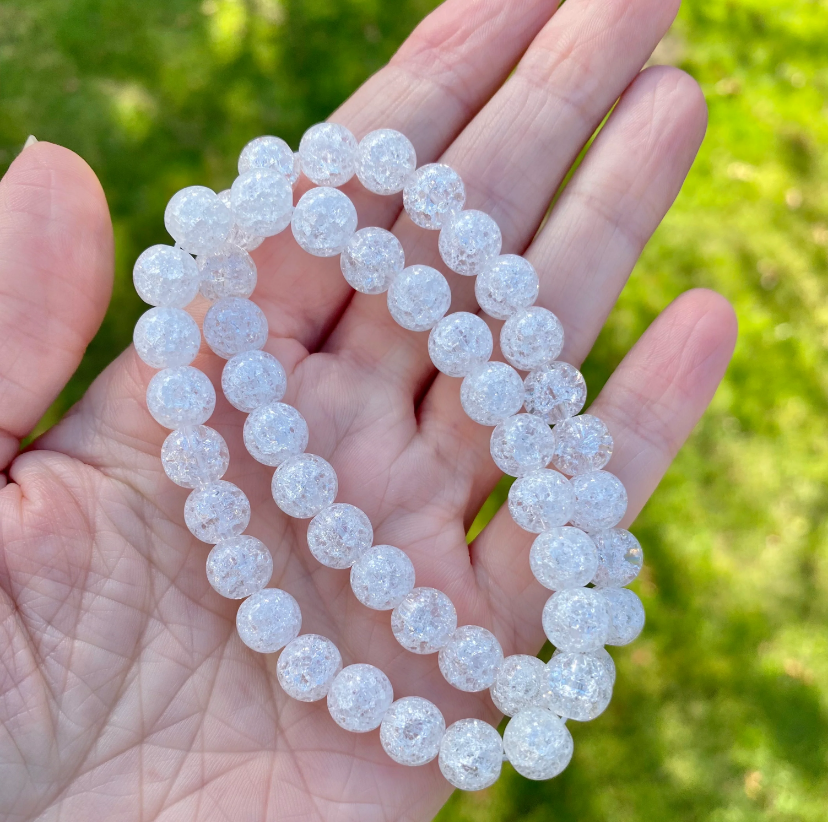 Cracked Quartz | Crystal Bracelet