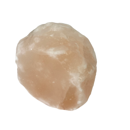 Pink Salt Candle Holder