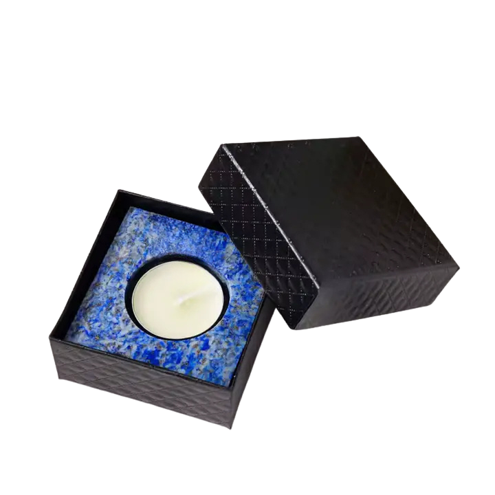 Lapis Lazuli Square Tealight Holder
