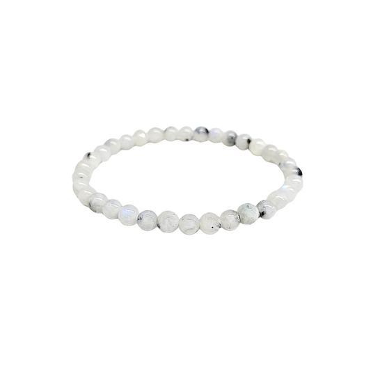 Rainbow Moonstone 6mm Bracelet