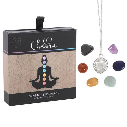 Charkra Gemstone Necklace Kit
