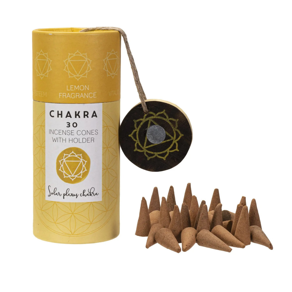Chakra Incense Cones With Holder