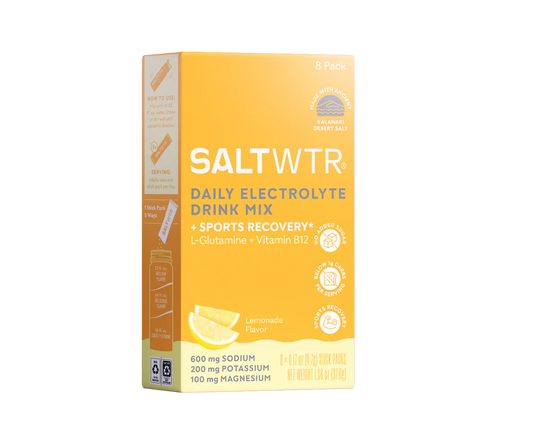 SaltWTR Sports Recovery - Lemonade 8 pack