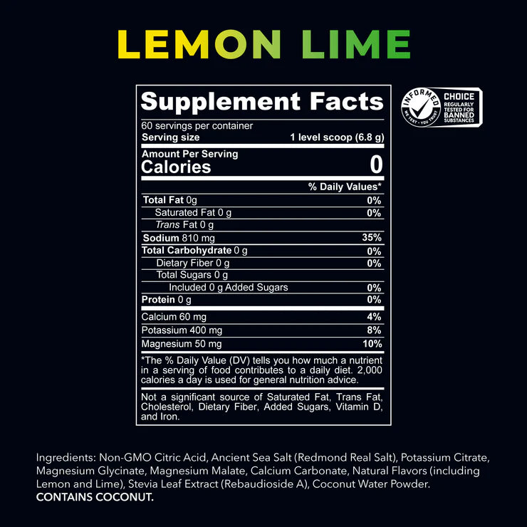 Re-Lyte Lemon Lime Jar