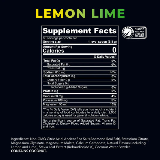 Re-Lyte Lemon Lime Jar
