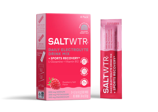 SaltWTR Sports Recovery - Rasberry Salt 8 pack