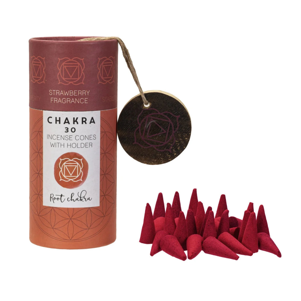 Chakra Incense Cones With Holder