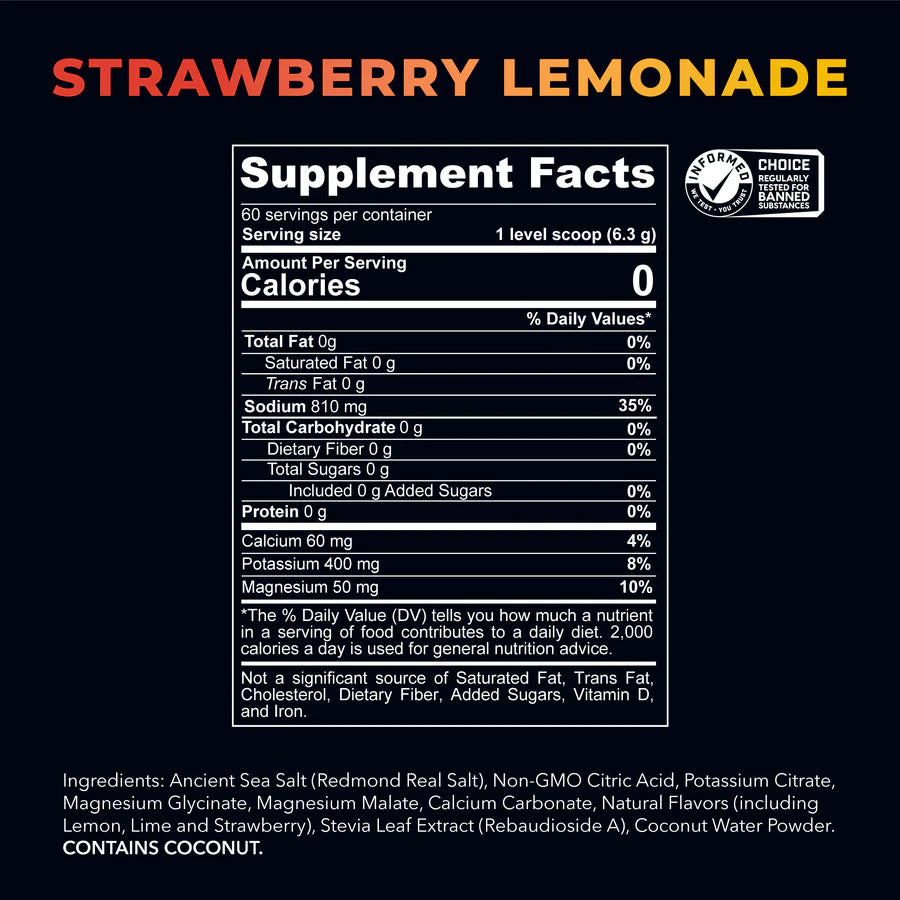 Re-Lyte Strawberry Lemonade Jar