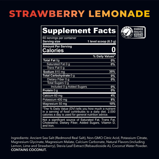 Re-Lyte Strawberry Lemonade Jar