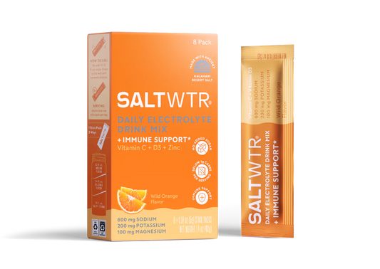 SaltWTR Immune Support - Wild Orange 8 pack