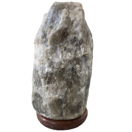 12-15lb Grey Himalayan Salt Lamp